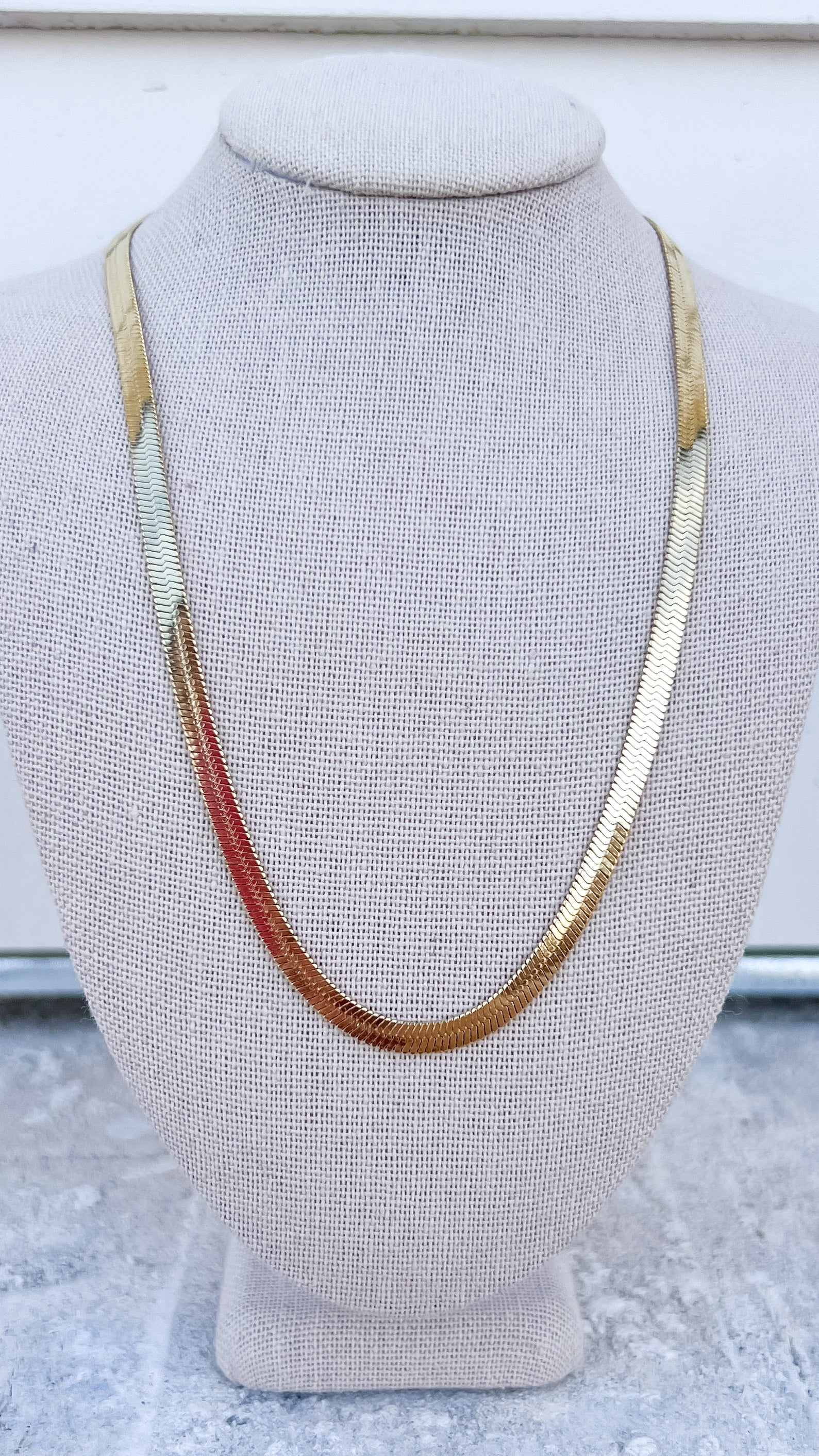 Herringbone Stack Necklace