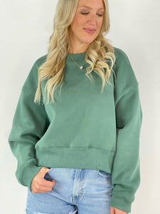 In My Chill Era Cozy Pine Sweatshirt