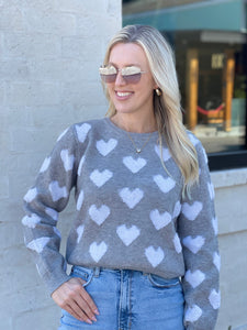 My Heart Is Set On You Pullover Sweater