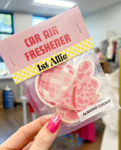Cow Girl Disco Hat Almond Cookie Car Air Freshener