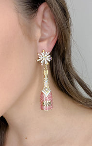 Bubbly Party Pink Bubble Earring