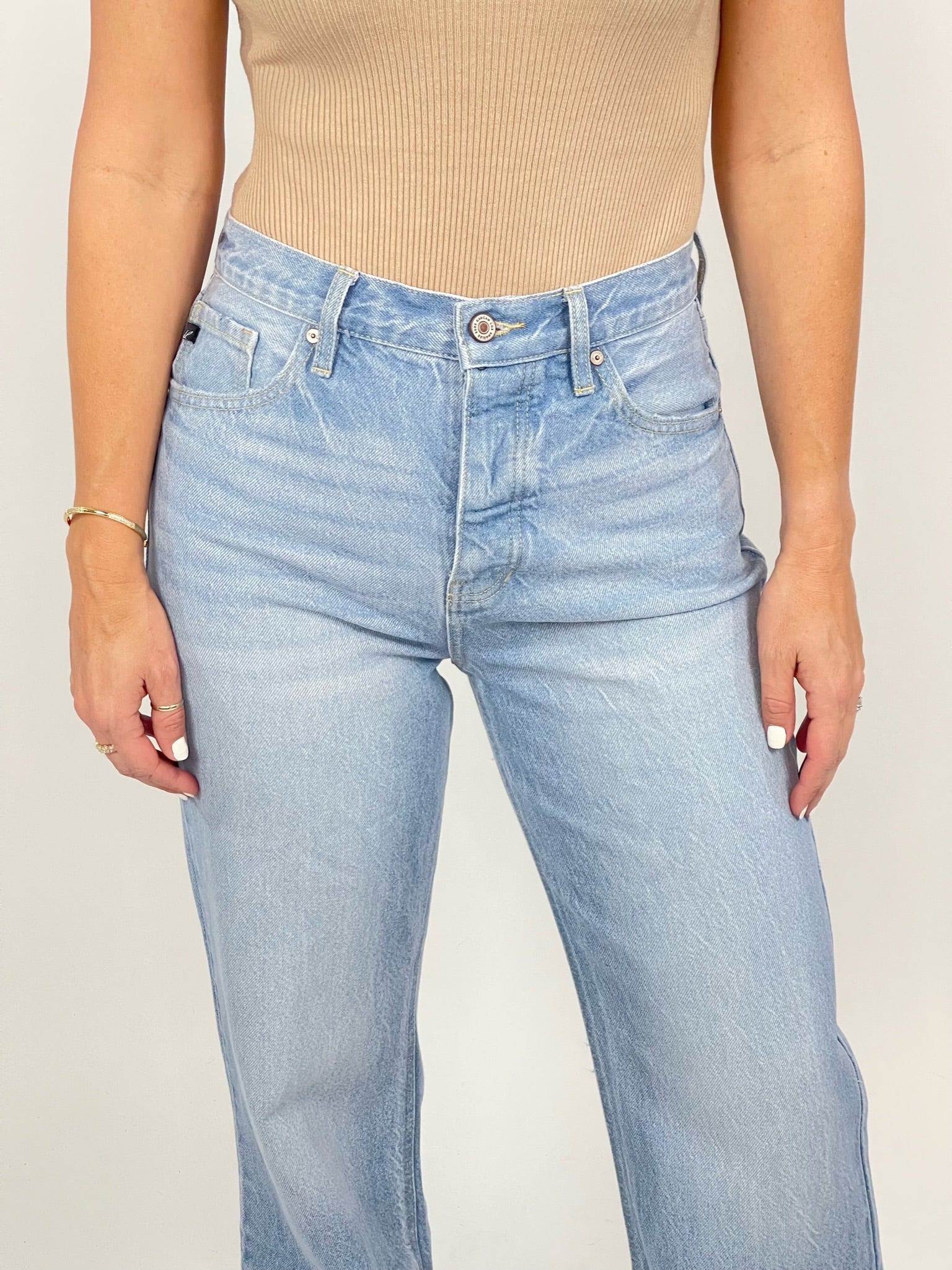 Alexis High Rise 90's Flare Jeans