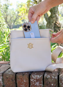 Briggs Cream Crossbody