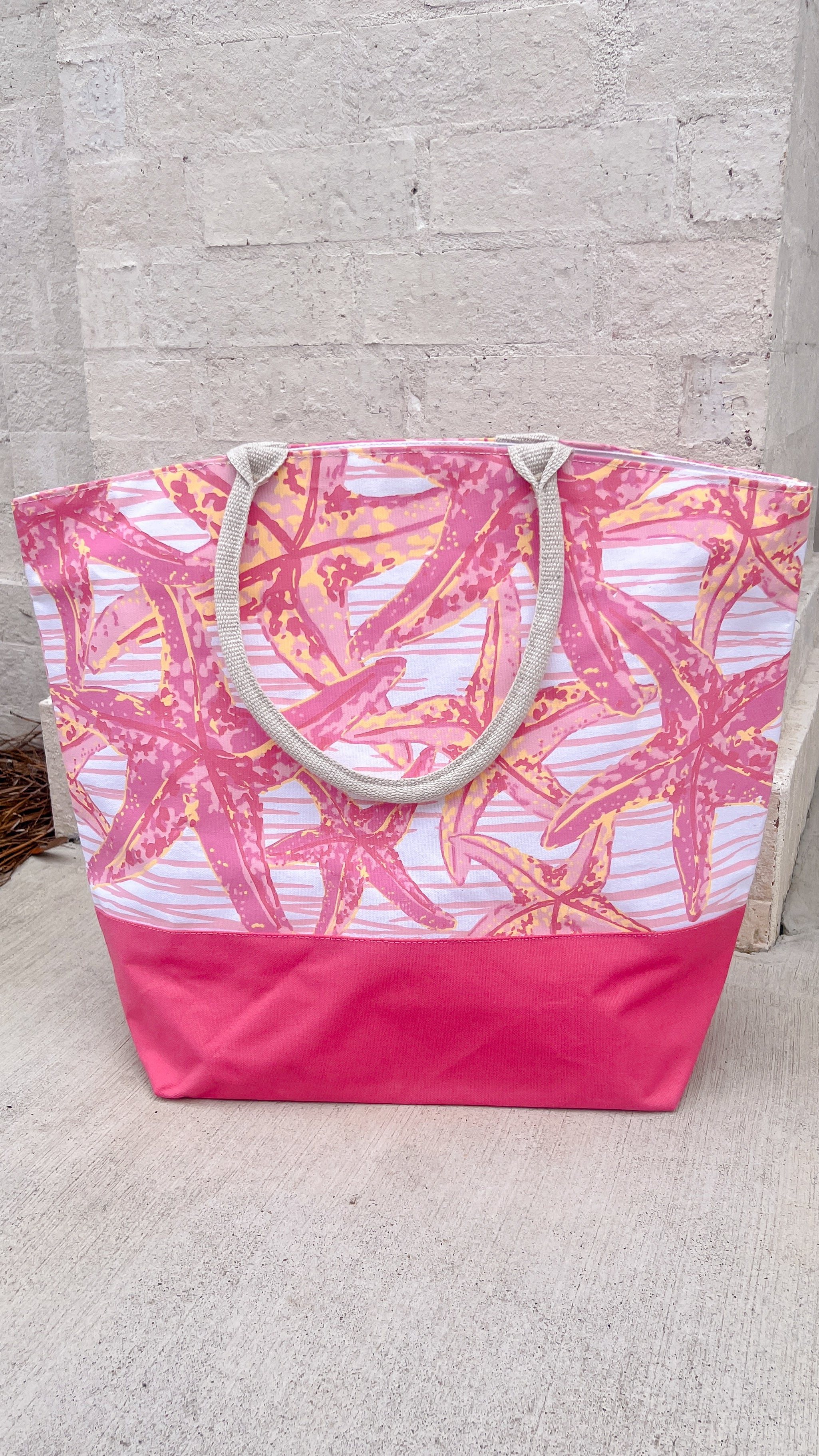 Stella Marina Tropic Tote Pink/Orchid/Sunburst