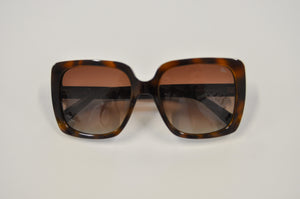 Sandy Demi Frame Polarized Sanur Large Square Sunglasses