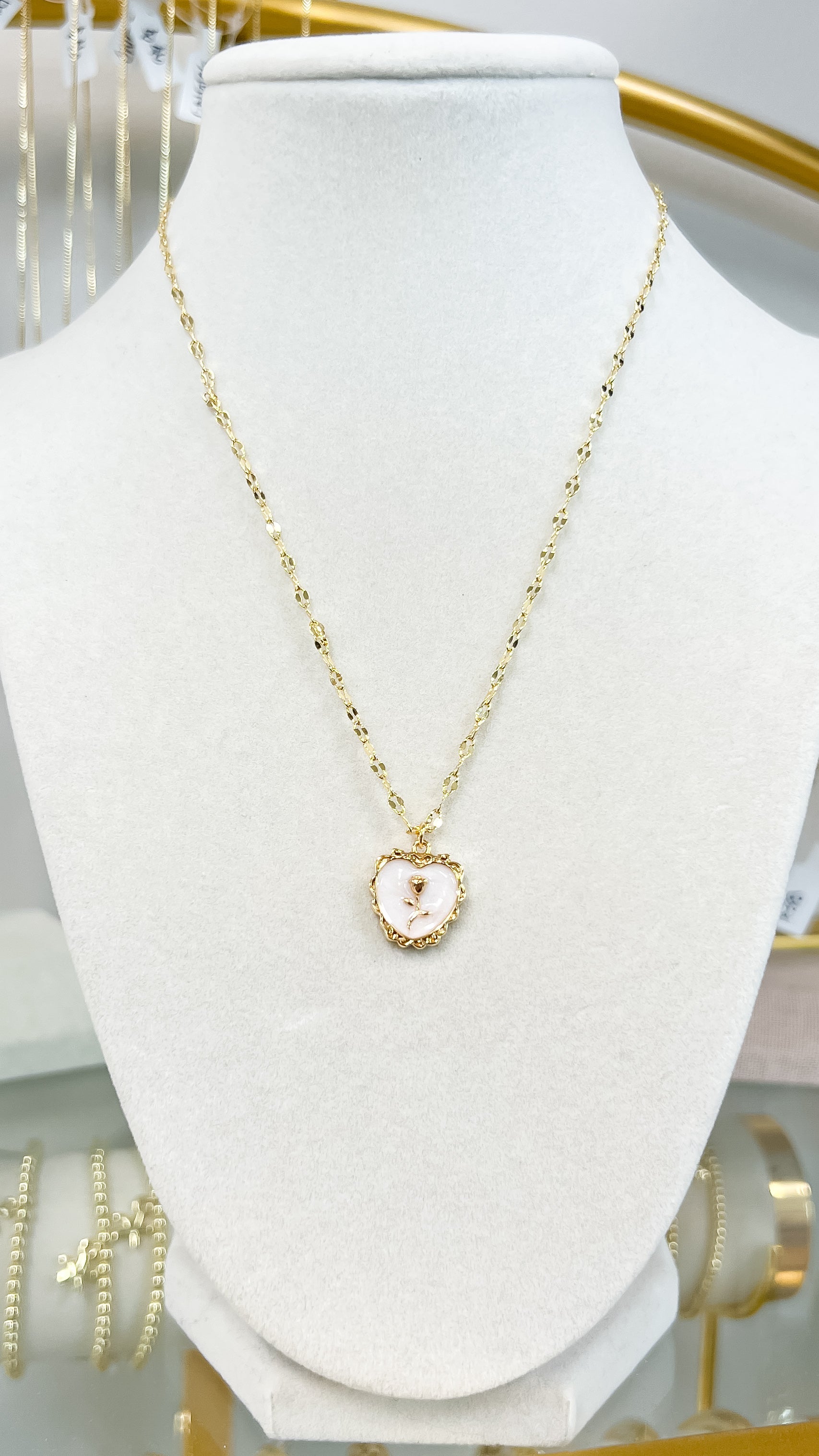Madison Heart Necklace