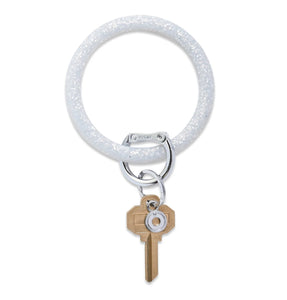 Quicksilver Confetti Silicone Big O Key Ring