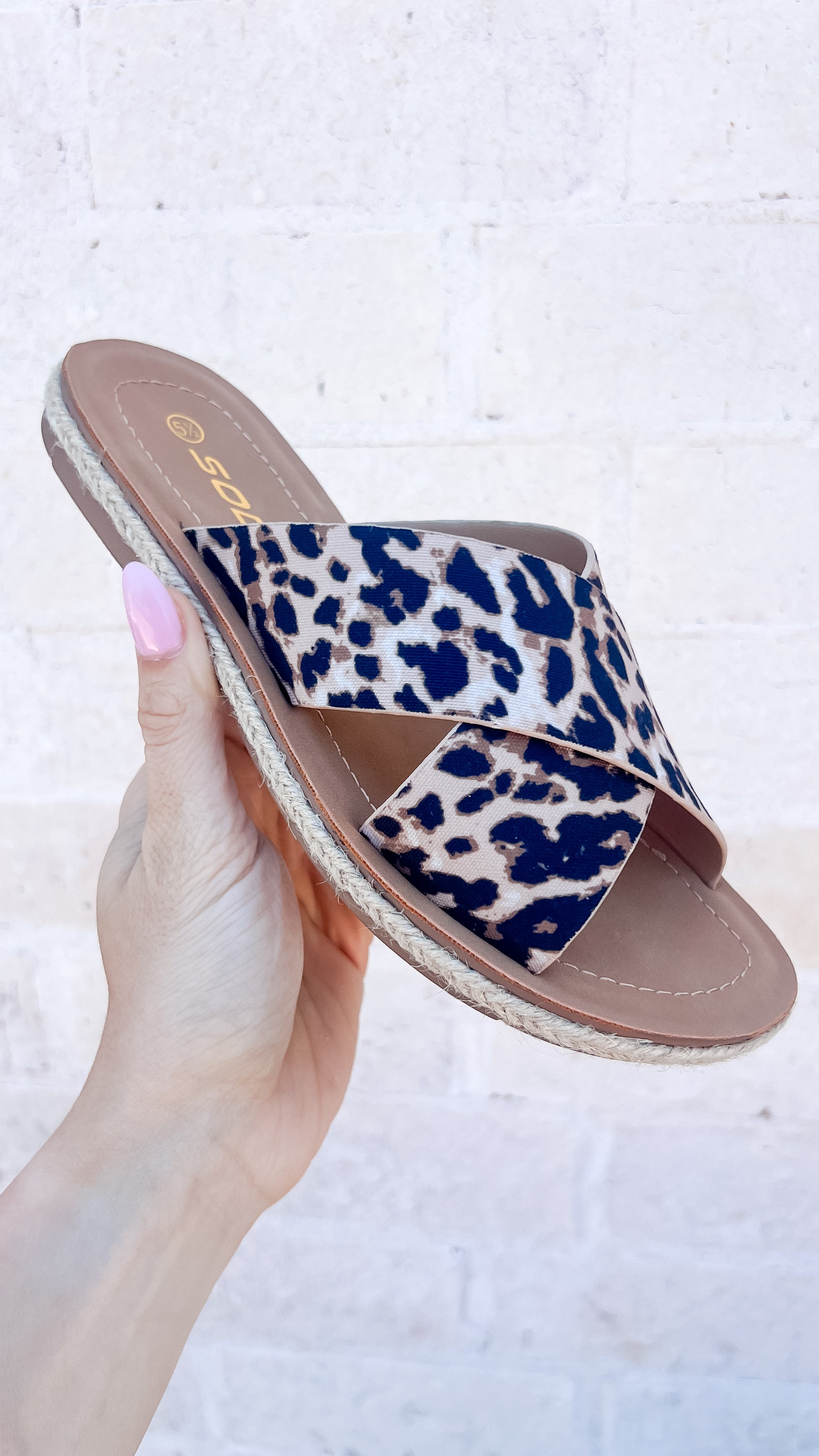 ALANA LEOPARD PRINT SANDAL