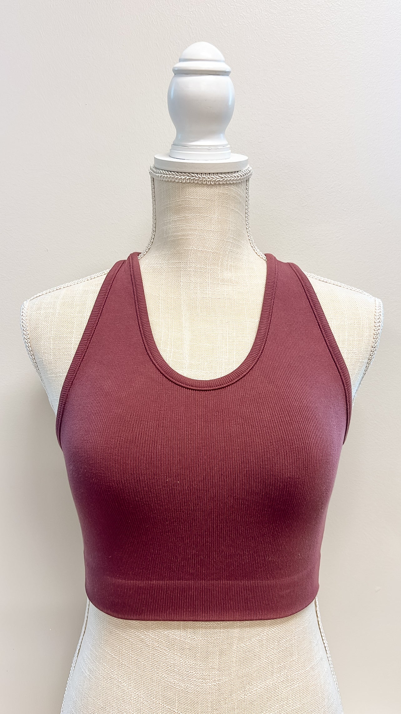 Downtown Days Mauve Tank Top