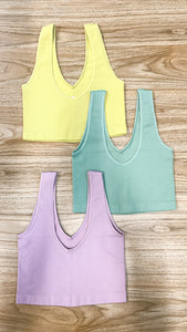 A Leap Of Faith Golden Yellow Tank Top