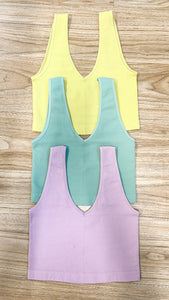 A Leap Of Faith Golden Yellow Tank Top