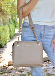 Teegan Taupe Tote