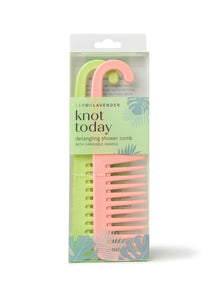 Lemon Lavender Detangling Shower Comb