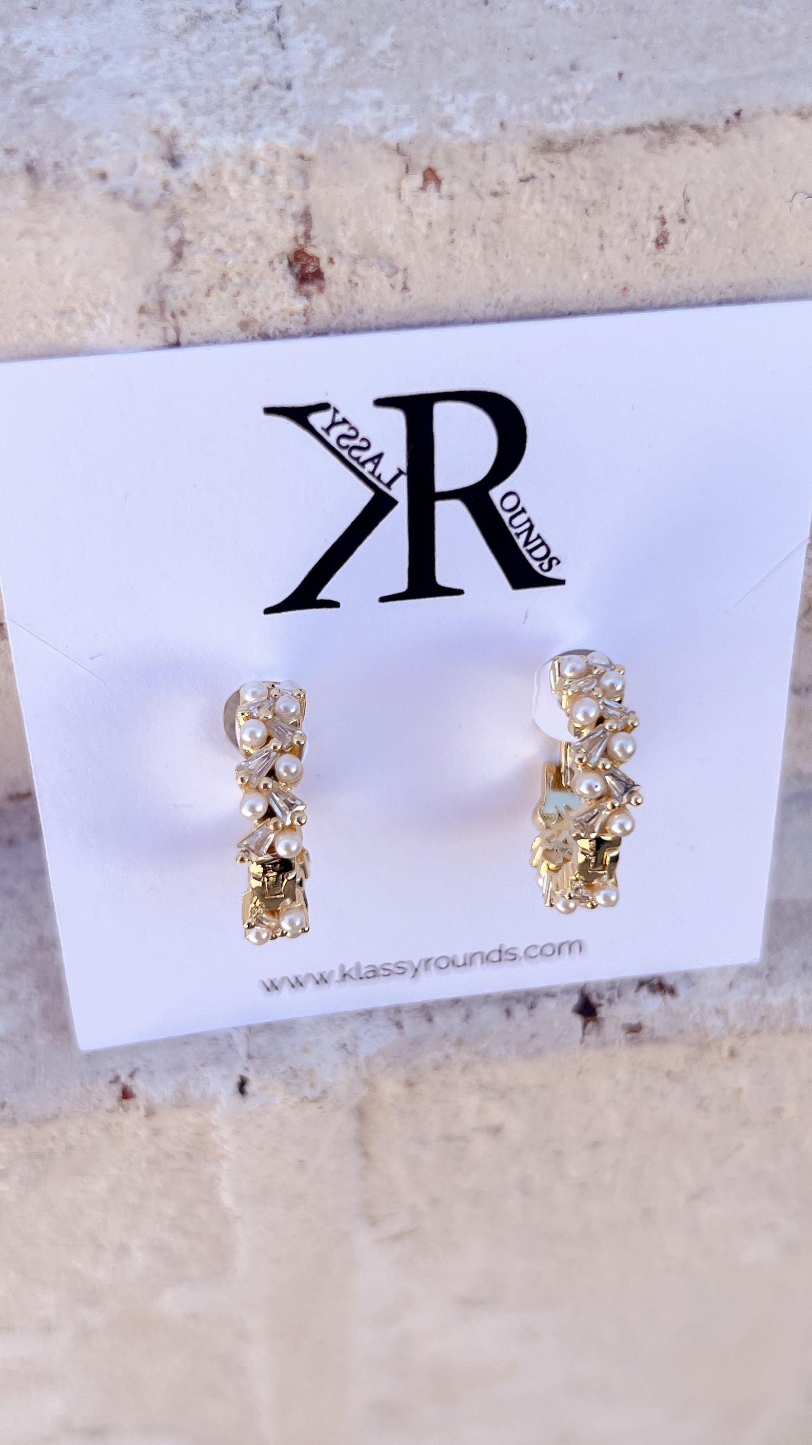 Saltwater Cowgirl Huggie Earrings