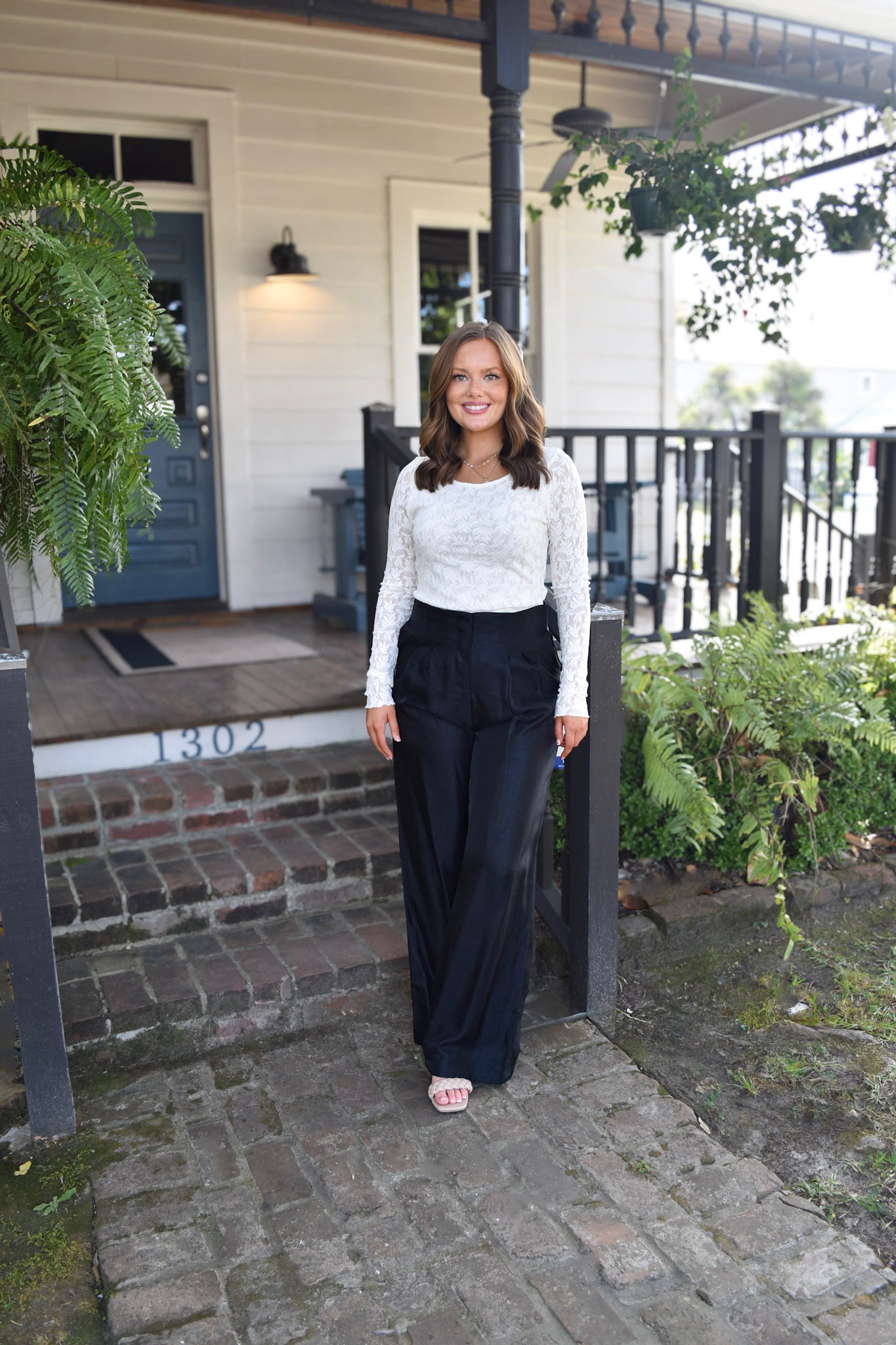 Presley Black High Waist Dress Pants