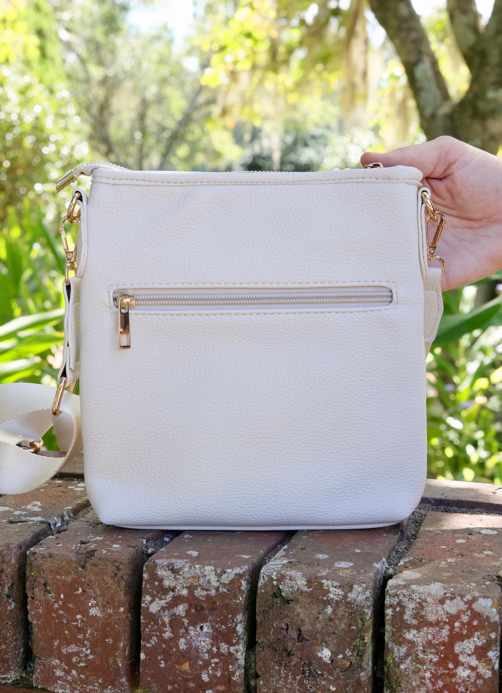 Briggs Cream Crossbody