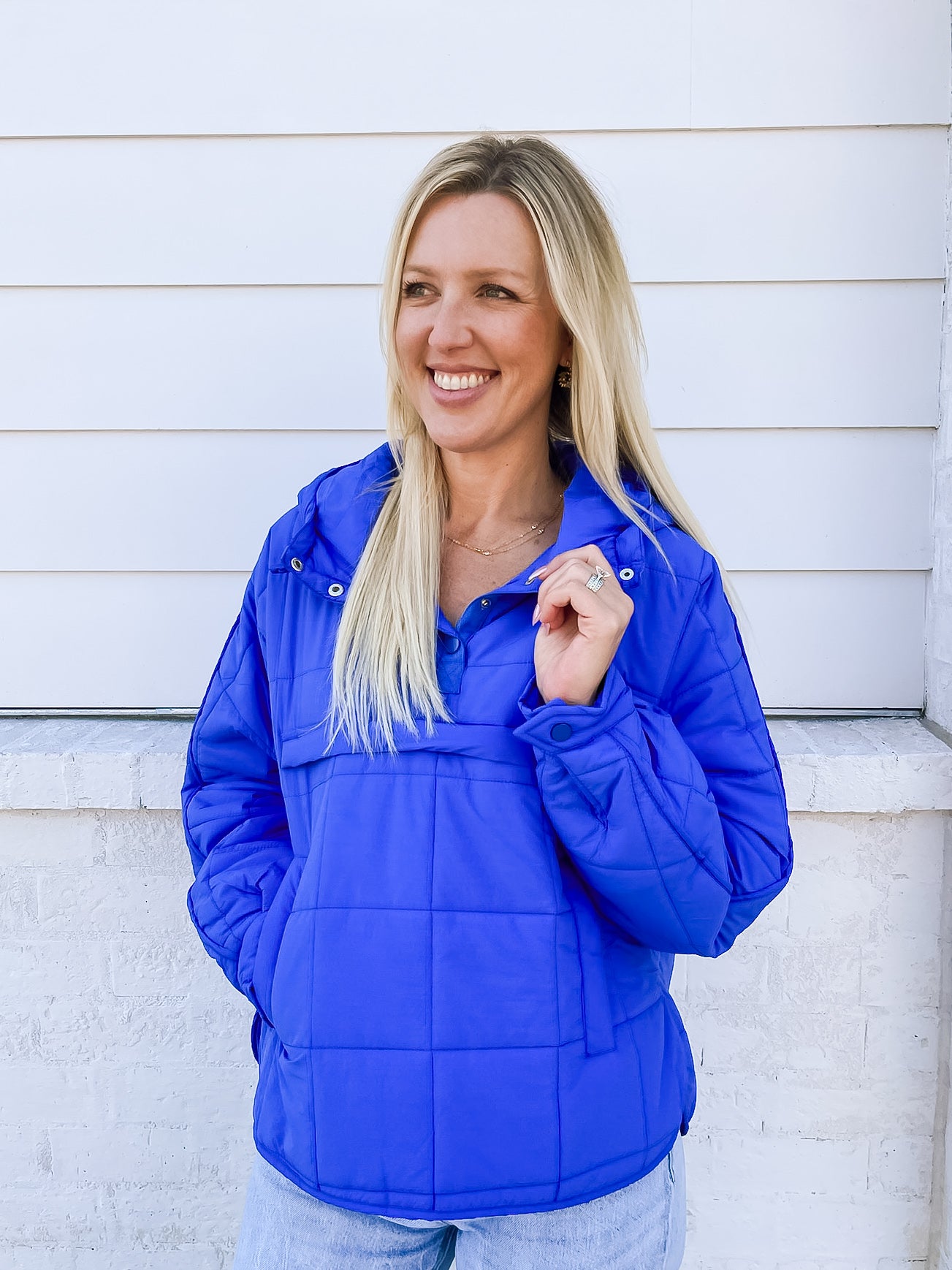 Greyhound Royal Blue Pullover