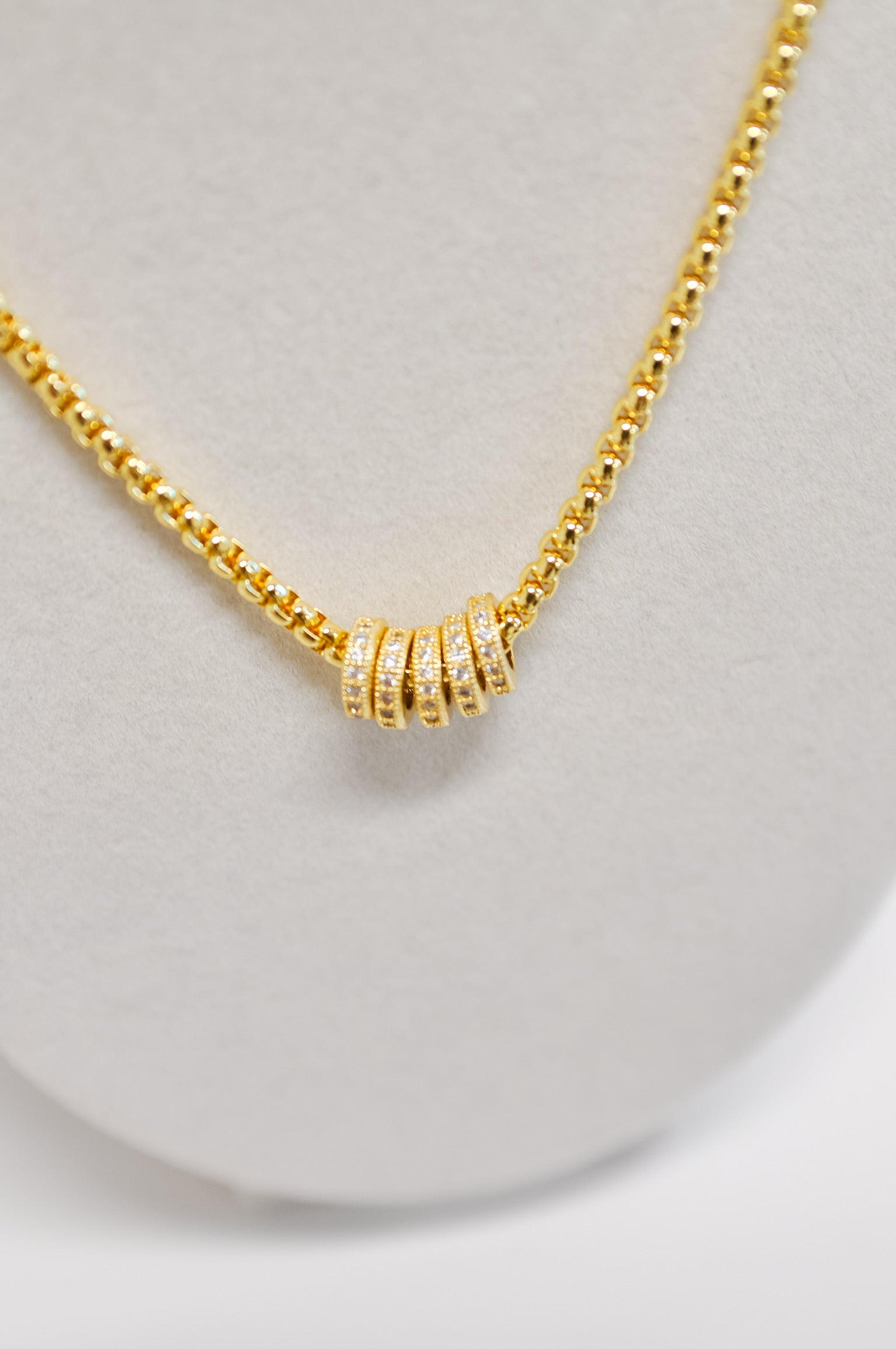 Floating Bails Necklace