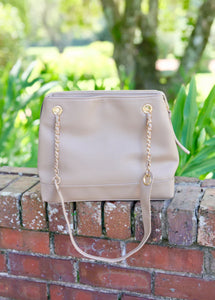 Teegan Taupe Tote