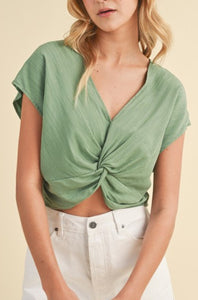 Sea Side Green Top