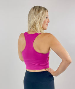 Let The Sun Shine Berry Active Top