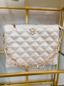 Ariana Pearl Quilted Crossbody
