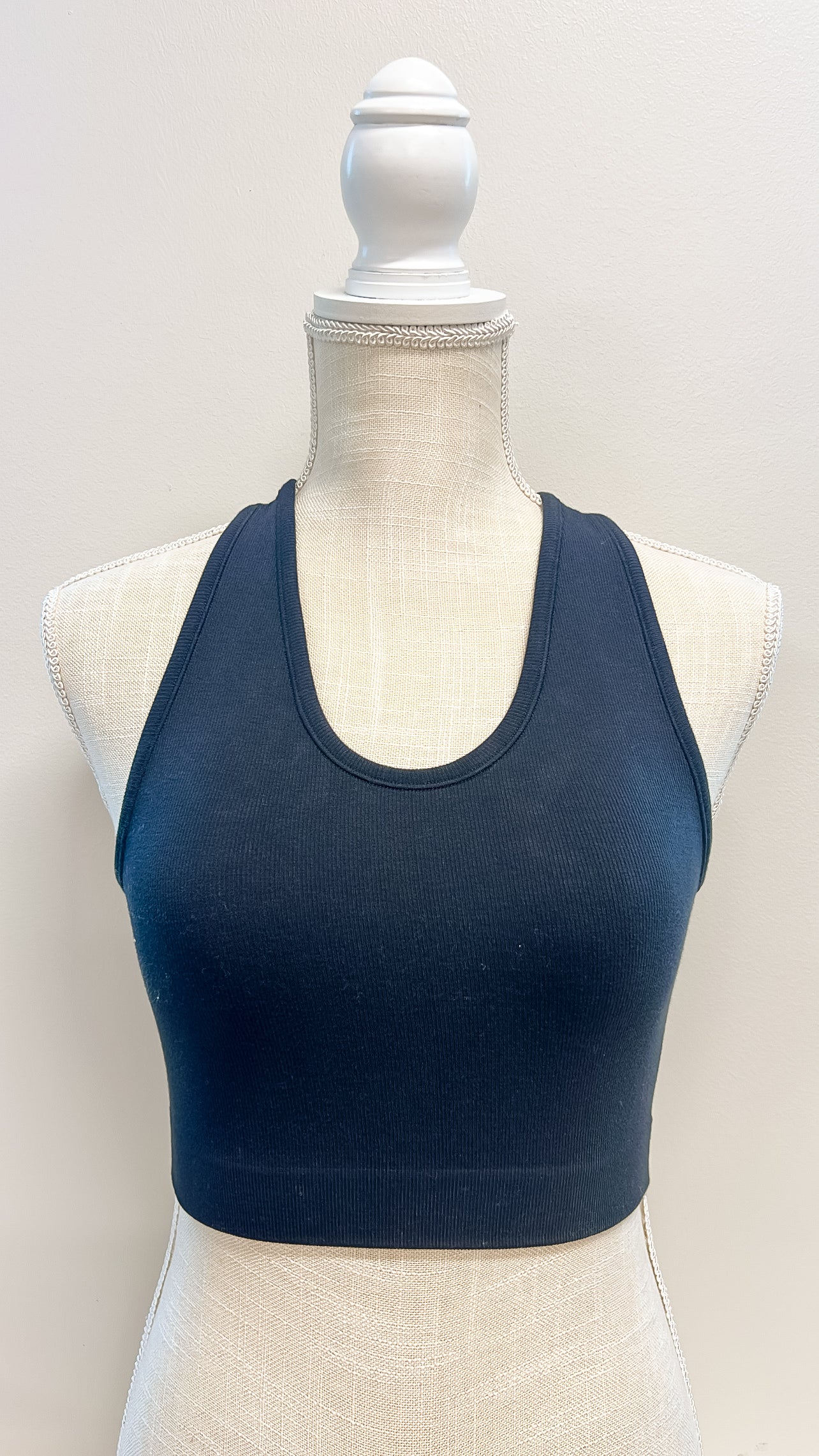 Downtown Days Black Tank Top