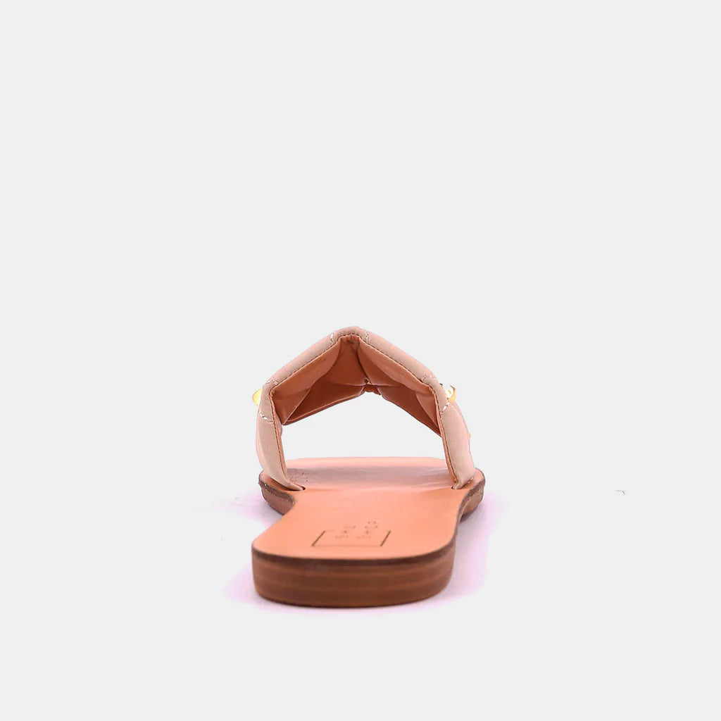 Barcelona Nude Sandal With Studs