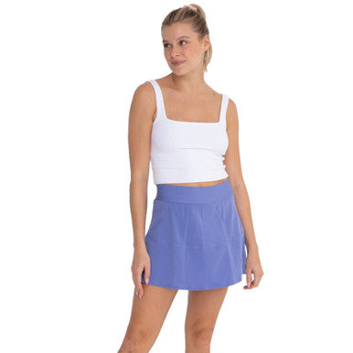 No Limits Blue Fog Swoop Active Tennis Skort