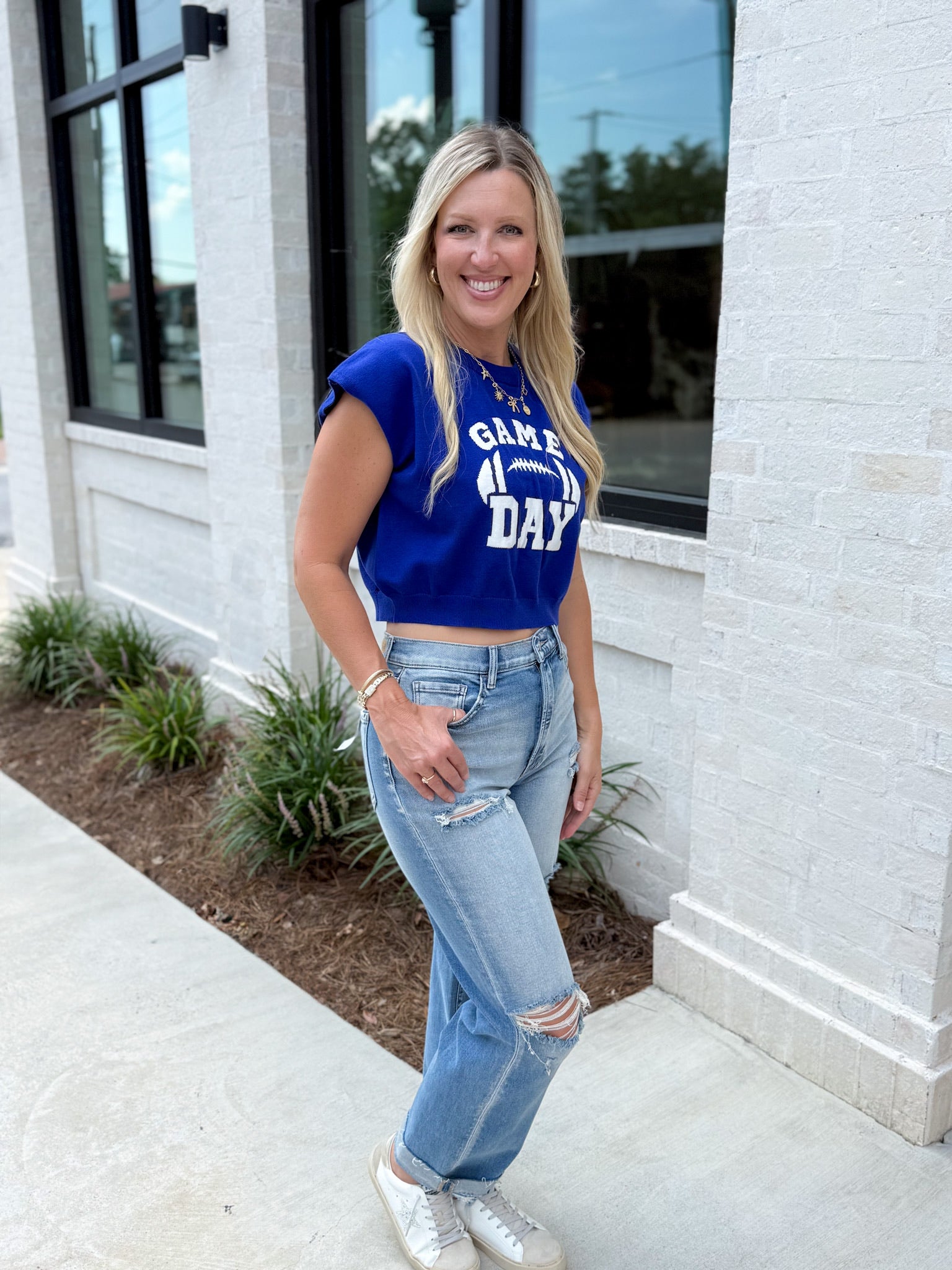 Sharon Super High Rise Cuffed Dad Jean