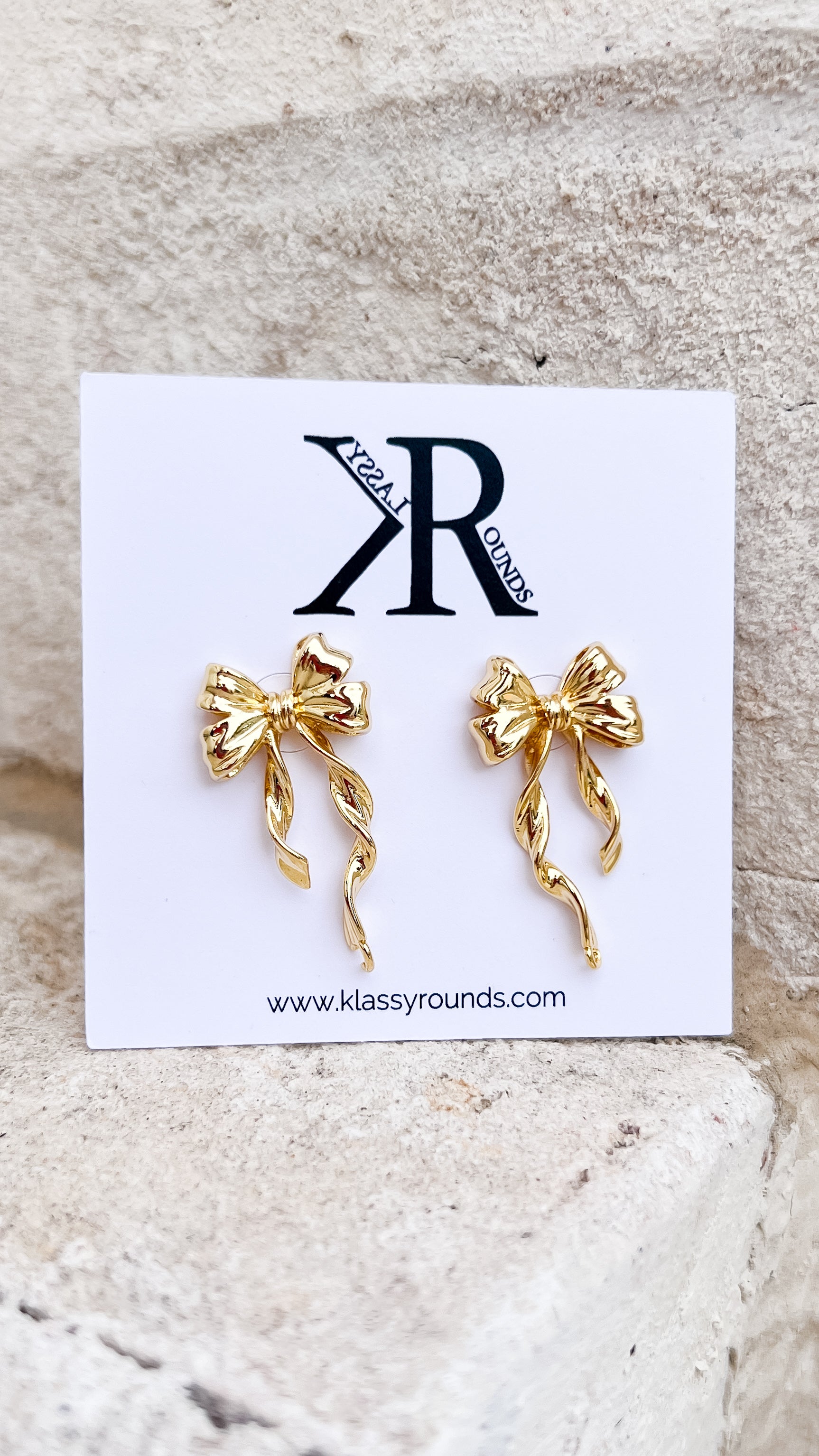 Madison Bow Earring