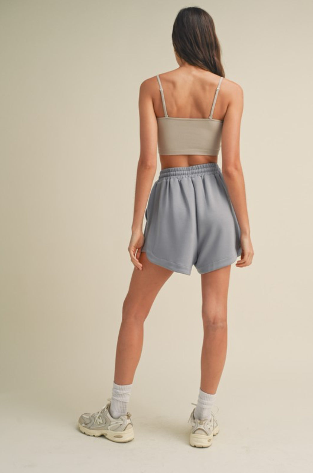 Girl Time Casual Slate Shorts