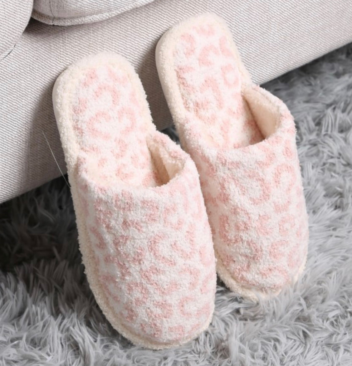 Comfy Luxe Animal Print Slippers