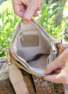 Briggs Tan Crossbody