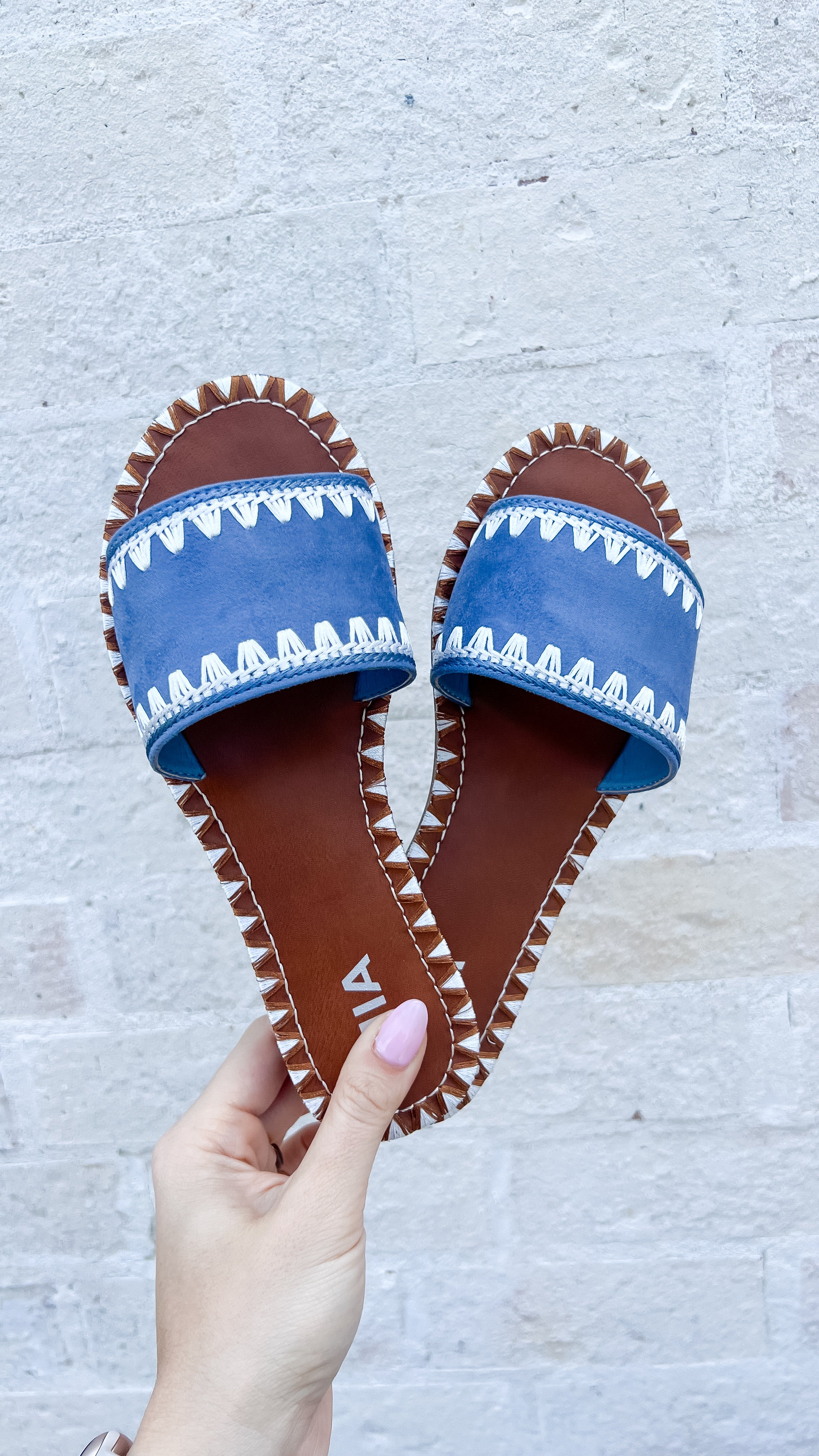 Vanett Denim Sandal