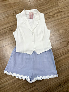 Being Adventurous Periwinkle Shorts