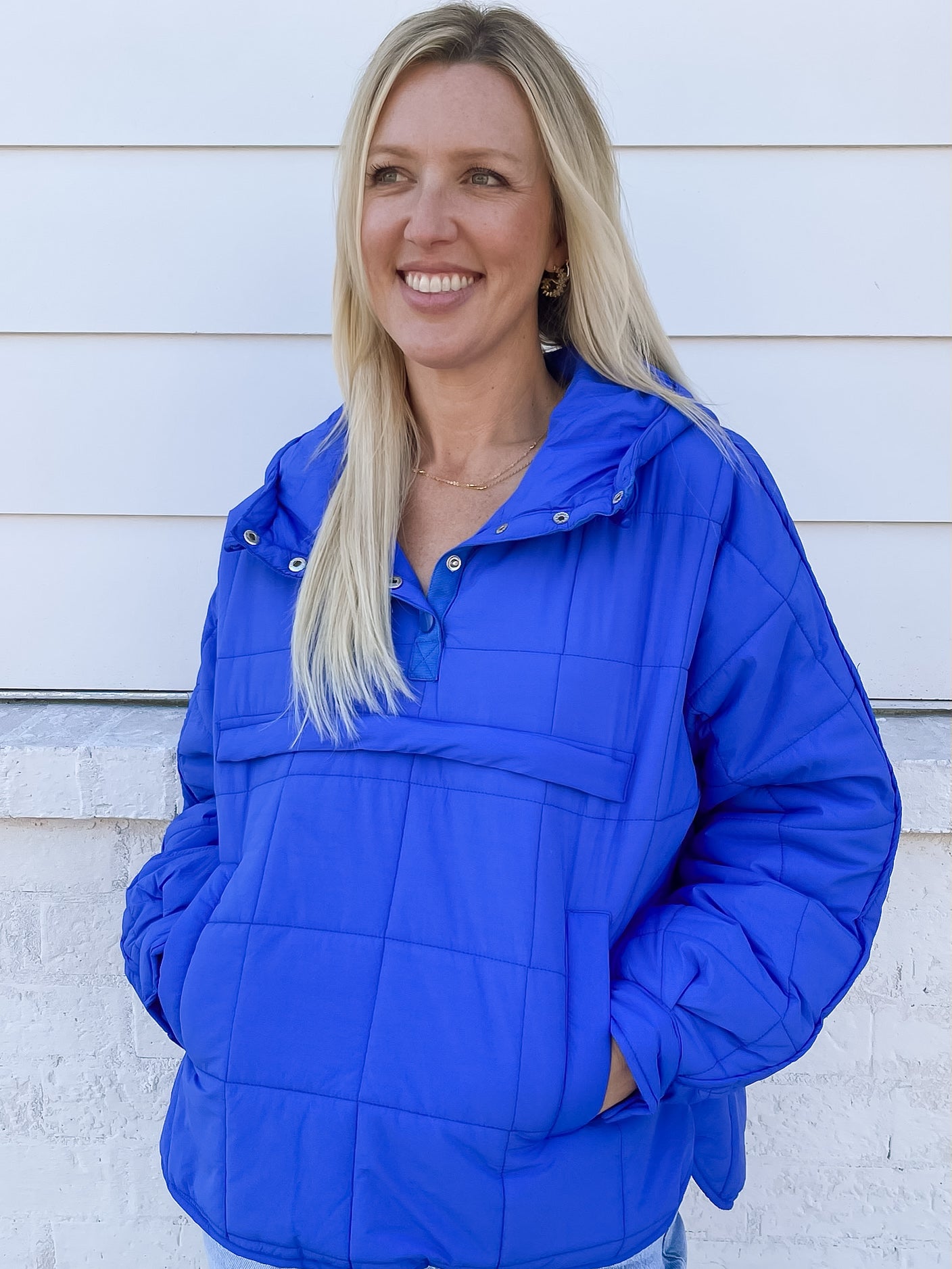 Greyhound Royal Blue Pullover