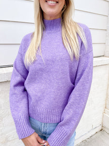 Happy Days Lavender Sweater