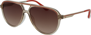 Turn Up The Sunshine Orange/Gold Sunglasses