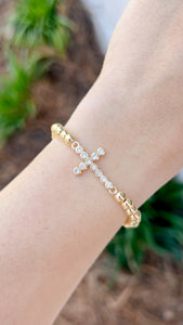 The Time Square Cross Bracelet