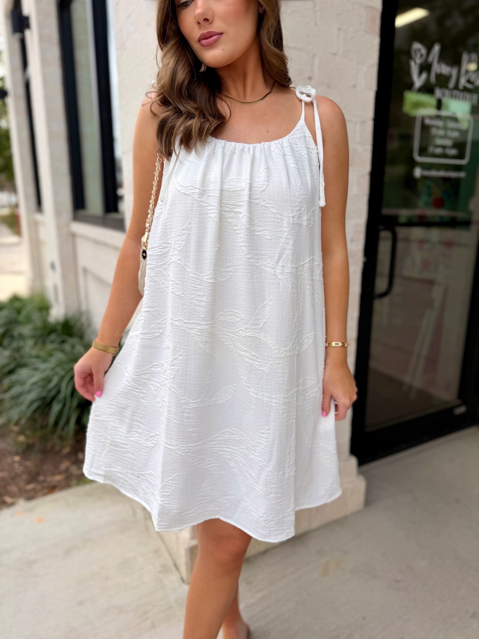 ivory dress summer RIXO Jaclyn Cotton Midi Ivory
