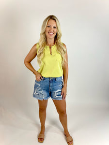 Moments Of Love Lime Green Bodysuit