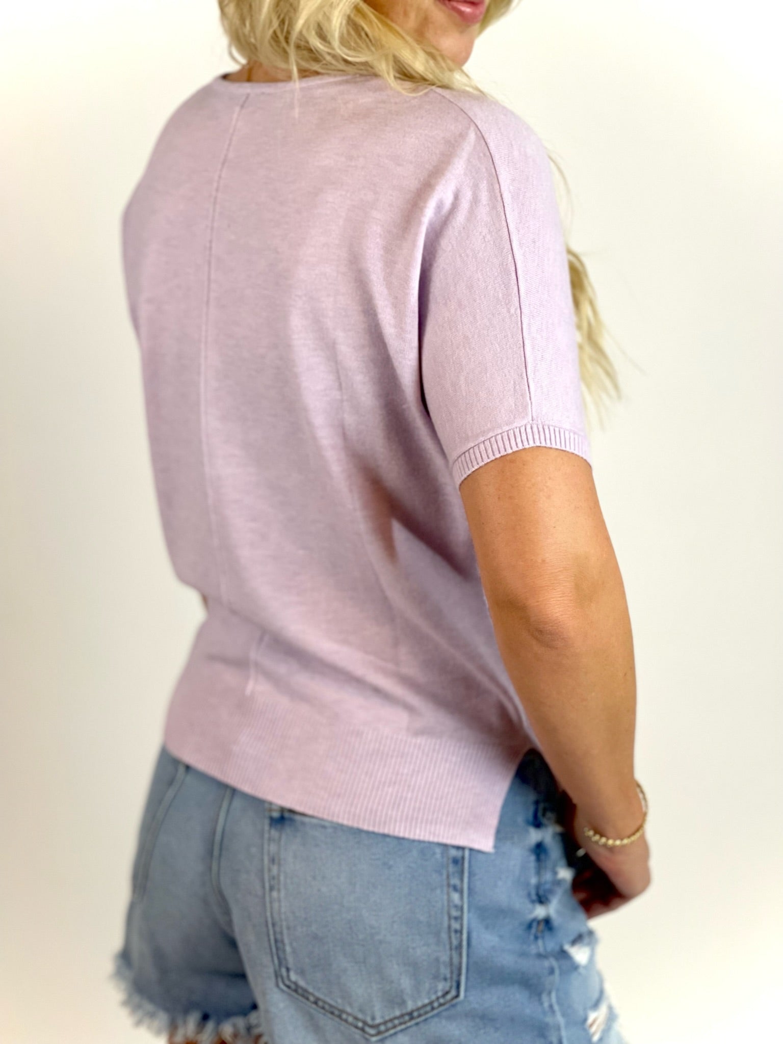 Total Comfort Lilac Top