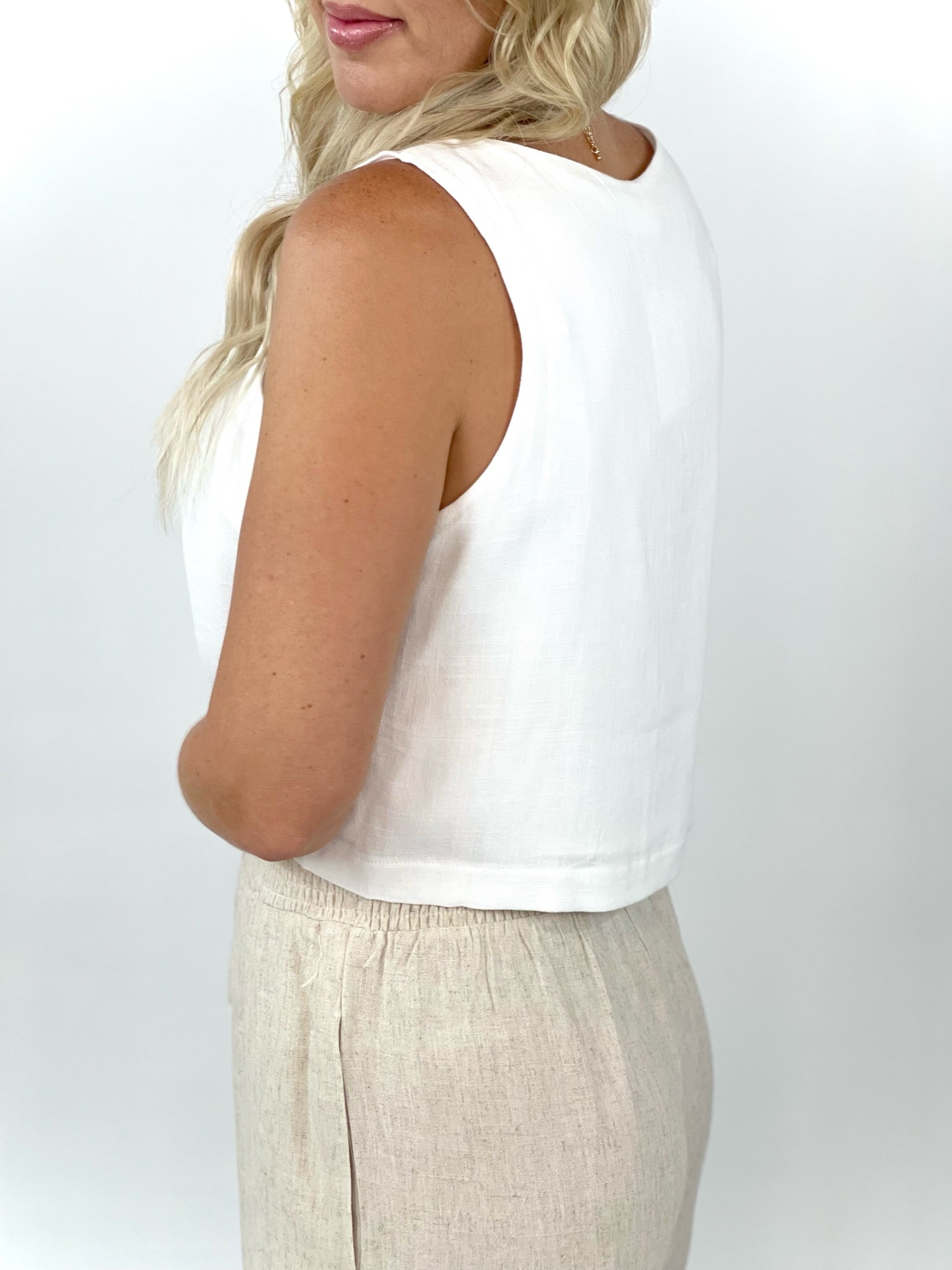 A Summer Of Love Linen Top