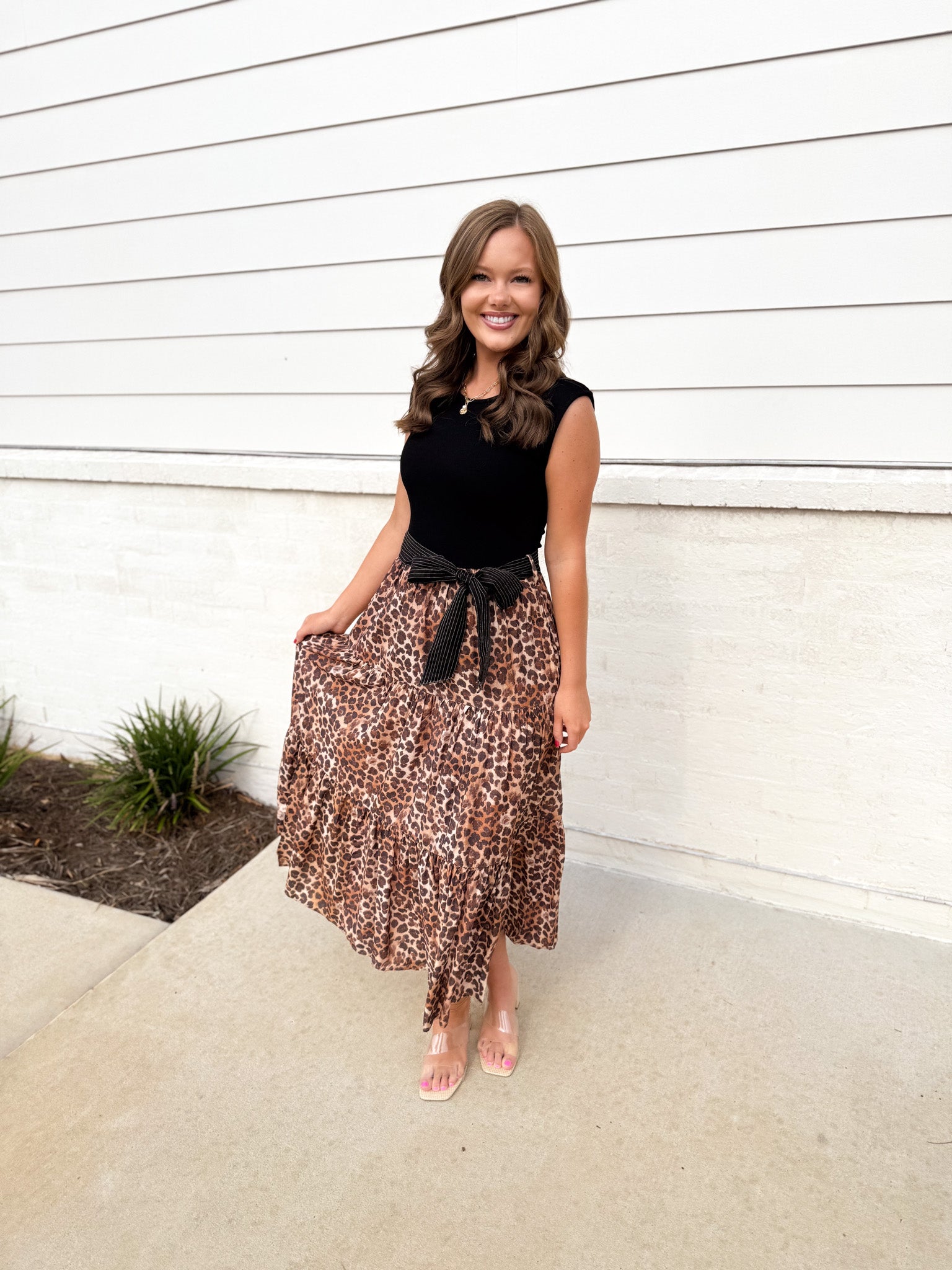 Wild Things Camel Dress