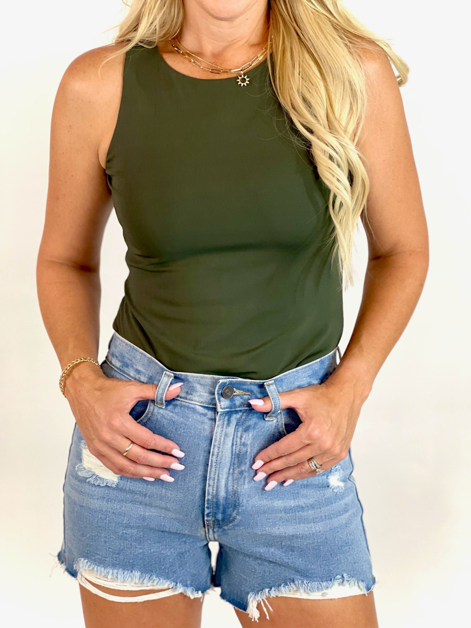 Electric Love Sleeveless Bodysuit
